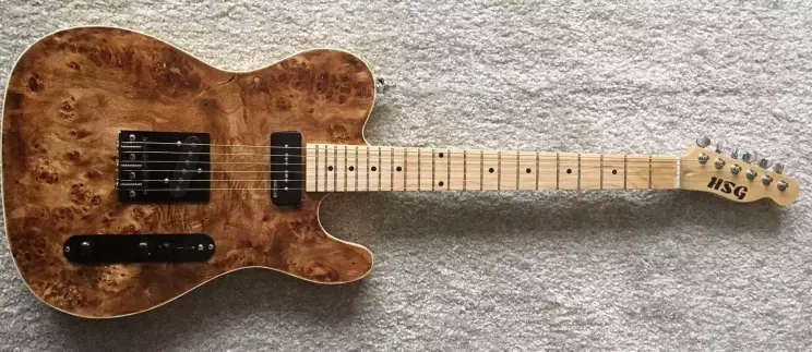 HSG-01-T-Style Meine erste selbstgebaute E-Gitarre im Telecaster Style