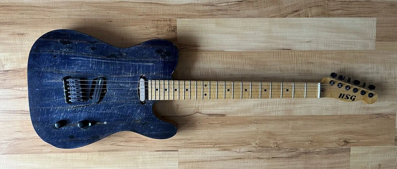 HSG-02-T-Style Meine zweite selbstgebaute E-Gitarre im Telecaster Style